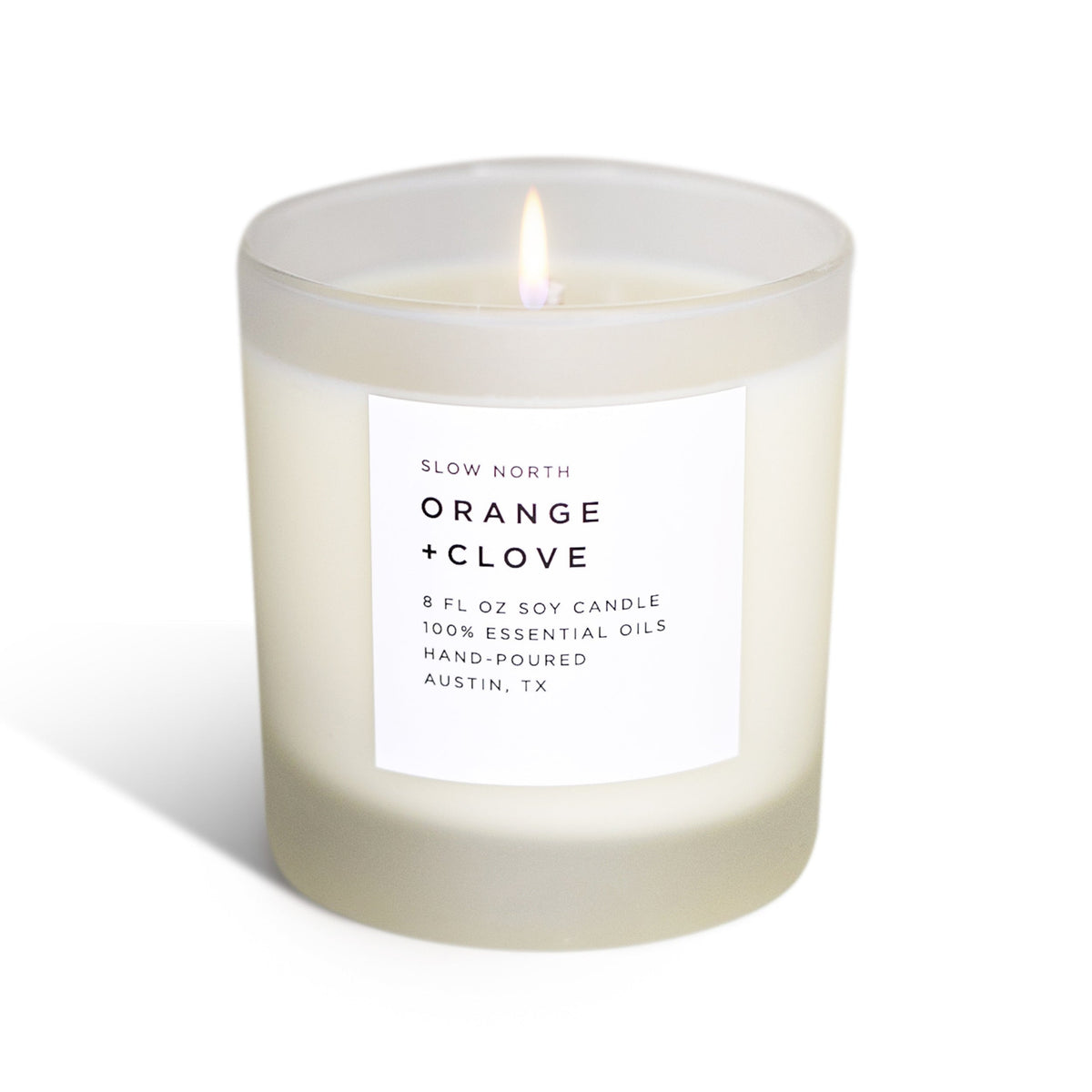 Orange + Clove Soy Candle