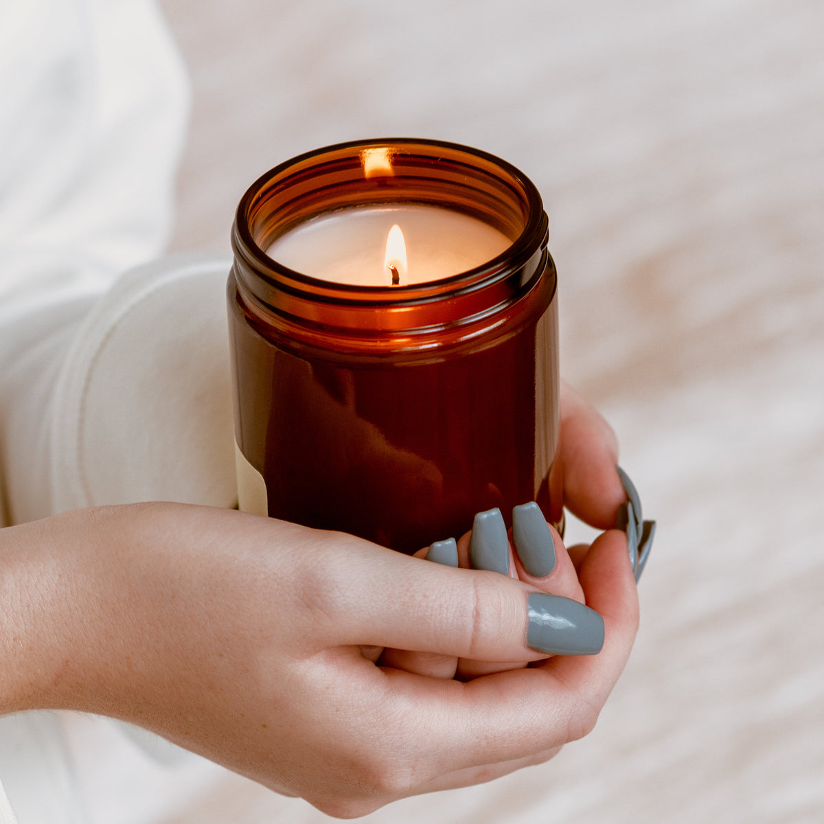 Amber Santal Soy Candle