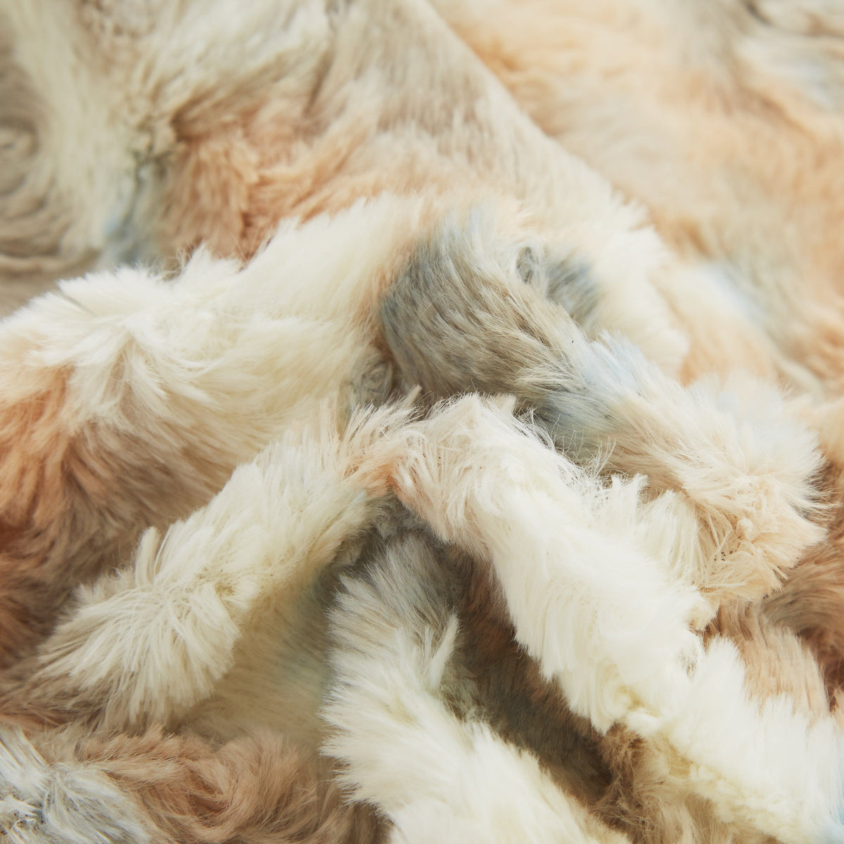 Lynx Faux Fur Throw