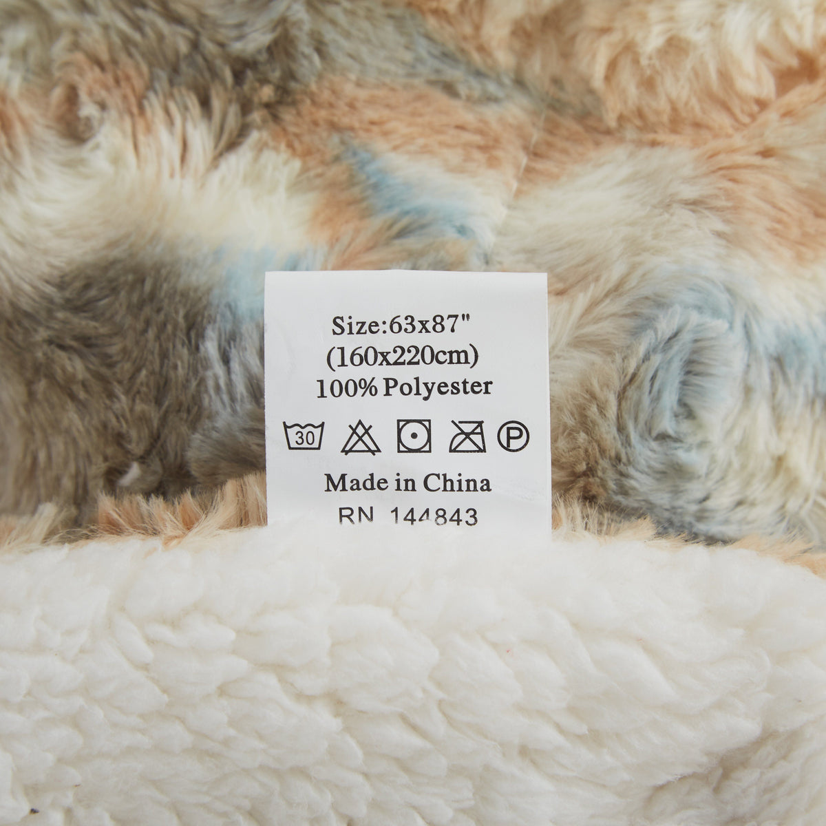 Lynx Faux Fur Throw